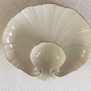 Lenox 12" Aegean chip dip shrimp seafood shell app